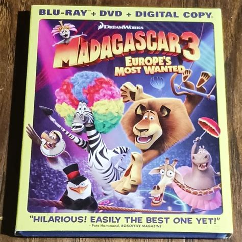 Dreamworks Media Dreamworks Madagascar 3 Europes Most Wanted On