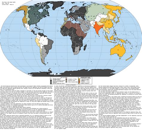 Man In The High Castle World Map | Mary W Tinsley