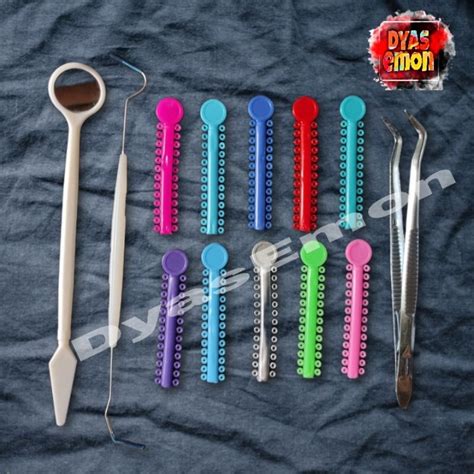 Jual PAKET GANTI KARET 10 BIJI 3 ALAT BEHEL GIGI DENTAL Shopee