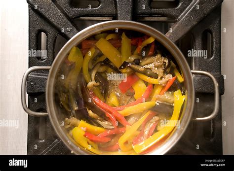 Sauteed Vegetables Brazil Stock Photo Alamy