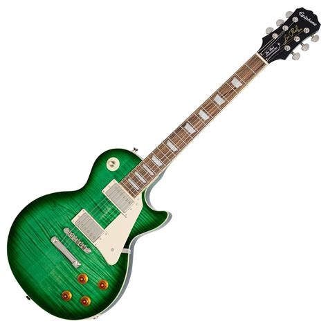 Epiphone Les Paul Standard Plustop Plus Top Pro Gb Green Burst Electric