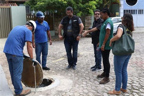 Equipes Realizam A O Para Identificar Descarte Irregular De Esgoto