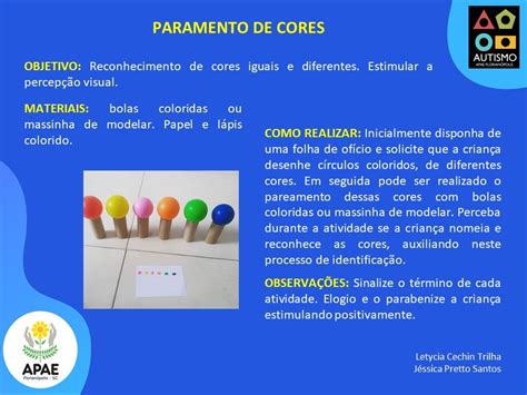 Pareamento De Cores Objetivo BRAINCP