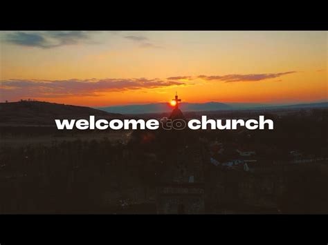 Welcome To Church Hyper Pixels Media WorshipHouse Media