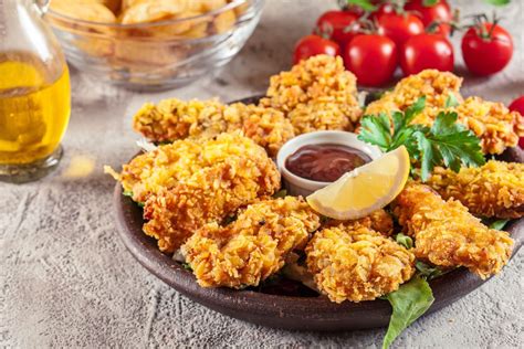 Nuggets Di Ceci Vegani Con Corn Flakes Ricetta Al Forno Food Blog