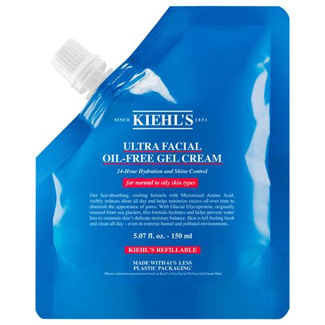 Kiehl S Ultra Facial Oil Free Gel Cream Refill Ml Baslerbeauty