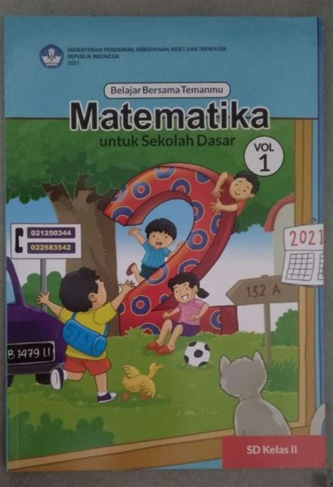 Jual Buku Paket Kurikulum Merdeka Matematika Kls 2 Sd Mi Volume 1 Di Seller Cv Pustaka