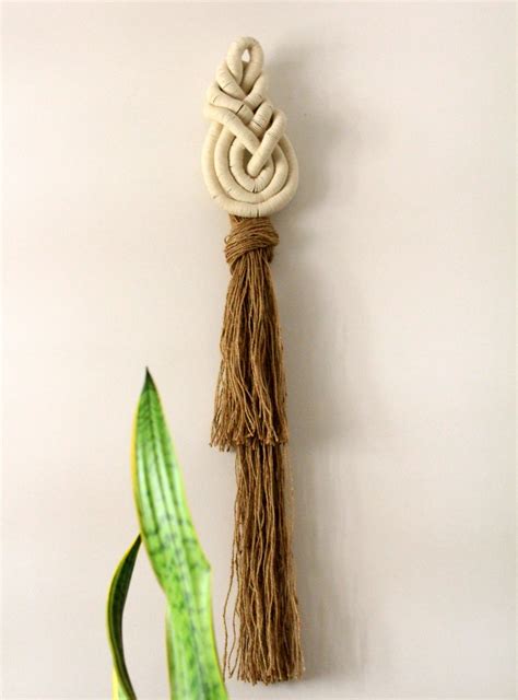 Modern Macrame Rope Wall Art Contemporary Wall Art Textile - Etsy