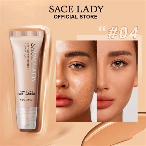 Sace Lady Oil Control Foundation Waterproof Long Lasting Liquid