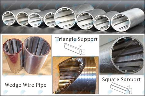 Johnson Wedge Wire Screen Wire Wrap Screen Pipe Supplier