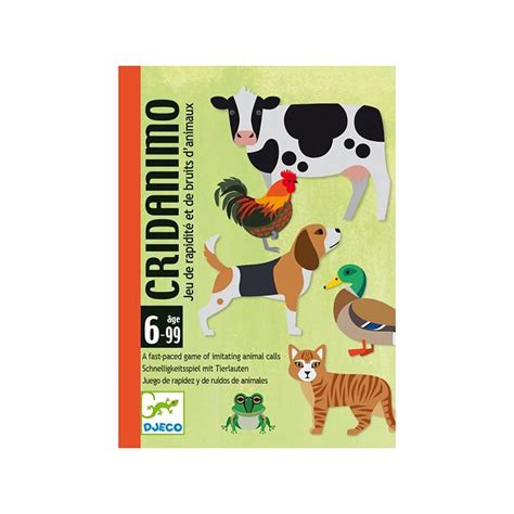 Djeco Carte da Gioco Cridanimo di Djeco - un bel regalo per bambini