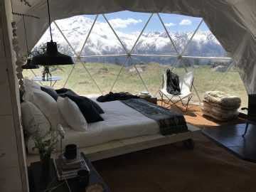 glamping-dome-interior2 | Pacific Domes