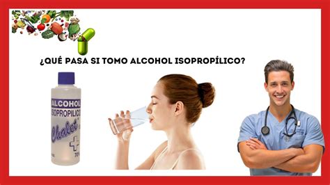 Qué Pasa si Tomo alcohol ISOPROPÍLICO Esto es lo que le OCURRE a tu