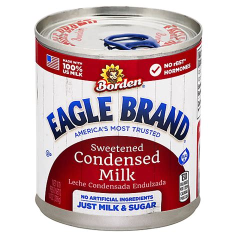 Eagle Brand Sweetened Condensed Milk 14 Oz Milks Evaporated