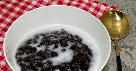 Resep Bubur ketan hitam (rice cooker) oleh Marissa P Ristanto - Cookpad