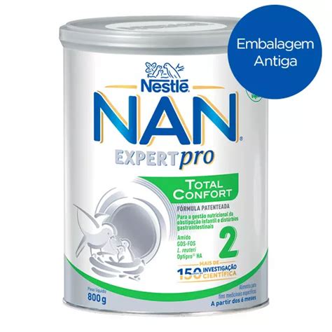 Nan Expert Pro Total Confort 2 Leite Transição 800g Cosmética