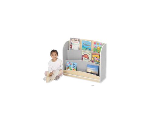 Early Years Thrifty Wooden Grey Single Sided Classroom Front Facing