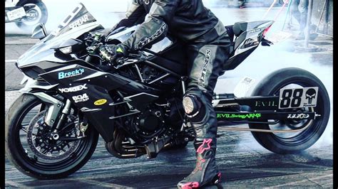 The Punisher H Kawasaki Ninja Drag Racing Youtube