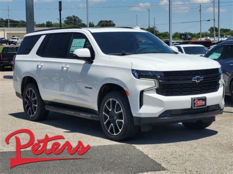 New Chevrolet Tahoe Rst Suv In Longview C Peters Elite