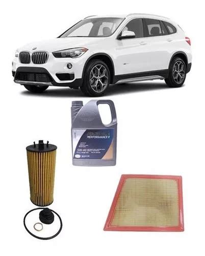 Kit Troca De Óleo Fuchs 5w40 Para Bmw X1 20i Active Flex Frete grátis