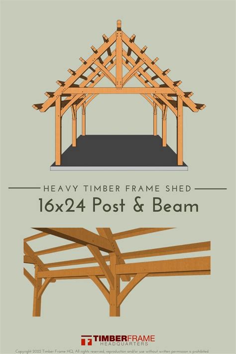 X Heavy Timber Pavilion Plan Timber Frame Hq In Pavilion