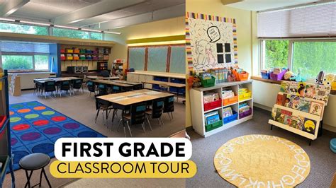 Classroom Set Up Tour 2023 Finished First Grade Classroom Youtube