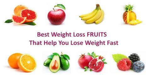 Weight Loss Fruits List - Travellin