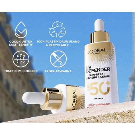 Jual Loreal Paris Uv Serum Sunscreen Spf Pa Uv Defender Sun