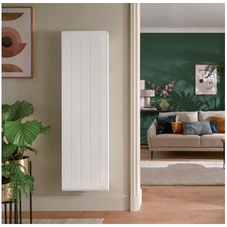 Radiateur Lectrique Nirvana N O W Connect Vertical Blanc