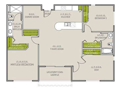 3D floor plan for multifamily apartments :: Behance