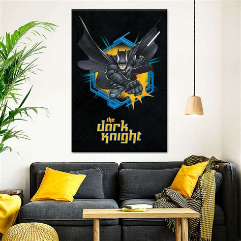 Dark Knight Batman Arrives Wall Art | Digital Art