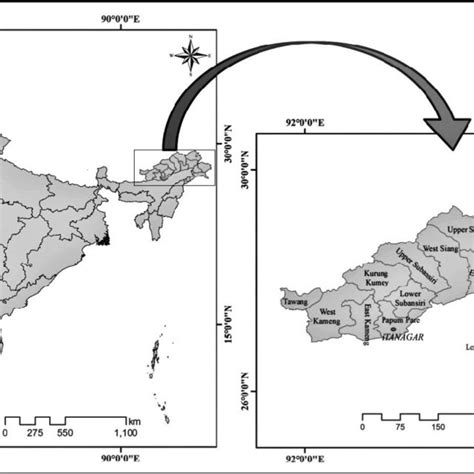 Map showing study area. | Download Scientific Diagram