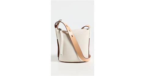 Rag Bone Belize Mini Bucket Bag In Natural Lyst