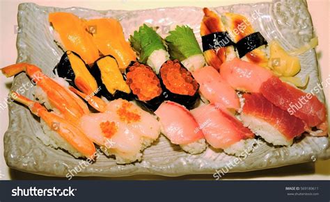 Japanese Handheld Sushi Stock Photo 569189611 Shutterstock