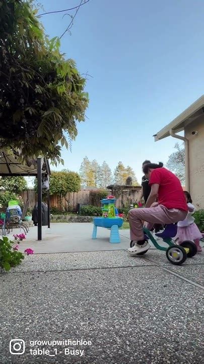 Chloe Playing At The Backyard But Mommy S Having More Fun Youtube