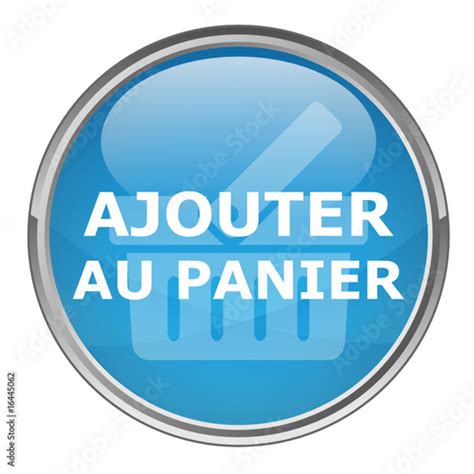 Bouton Ajouter Au Panier Bleu Vecteur Fichier Vectoriel Libre