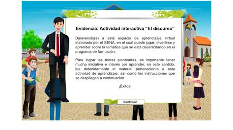 Evidencia Actividad Interactiva El Discurso Aa Sena Youtube