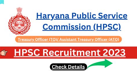 Hpsc To And Ato Recruitment 2023 Notification Released Apply Online