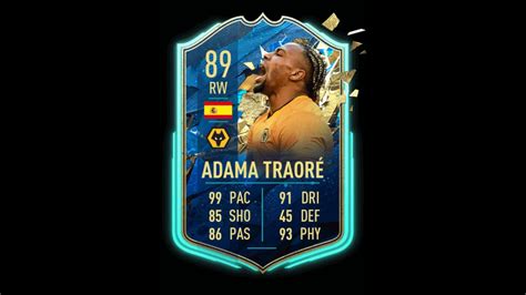 Tots Adama Traore Squad Builder Fifa 20 Squad Builder Youtube