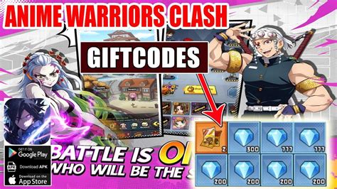 Anime Warriors Clash Giftcodes Gameplay Redeem Codes Anime