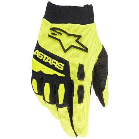 Rukavice Alpinestars Full Bore Yellow Fluo Black Ride Stars