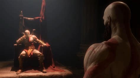 KRATOS SE ENCUENTRA CON SU VERSIÓN JOVEN KRATOS VIEJO Y KRATOS JOVEN