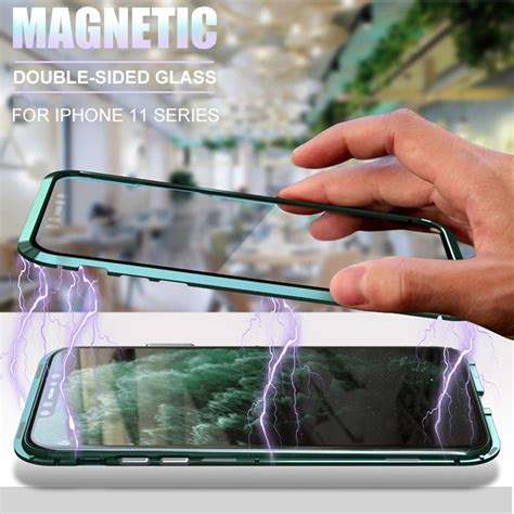 Metal Magnetic Case For HUAWEI Honor 20youth 30 30Pro 30S 9A X10 Double