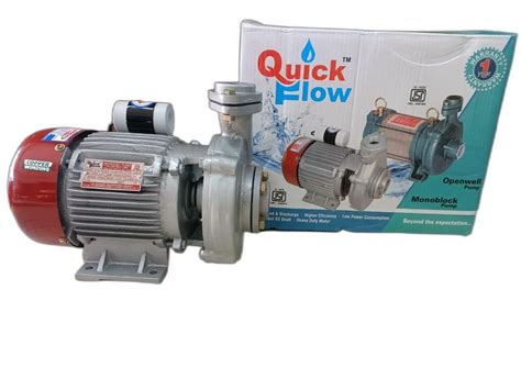 Quick Flow Three Phase Centrifugal Monoblock Pump Hp At Best Price