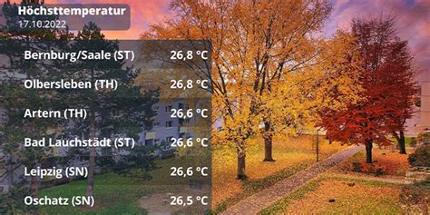 Grad Ende Oktober So Lange Bleibt Das Sommerliche Wetter Wetter