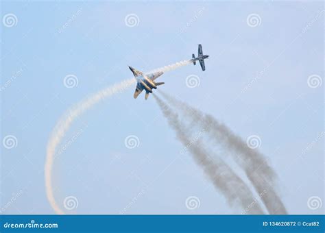 Radom Airshow, Poland editorial photography. Image of modern - 134620872