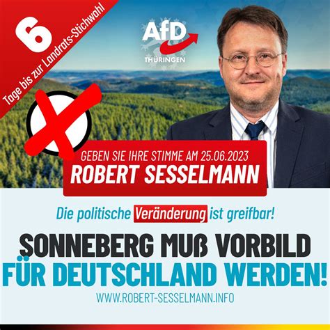 Afd Th Ringen On Twitter Am Stichwahl F R Sonneberg