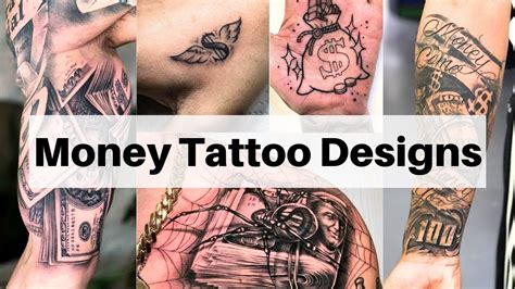 Money Tattoo Designs For Men