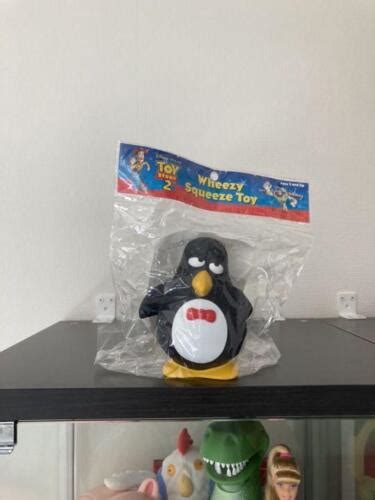 Disney Pixar Wheezy Toy Story 2 Soft Vinyl Figure Penguin Squeeze Ebay