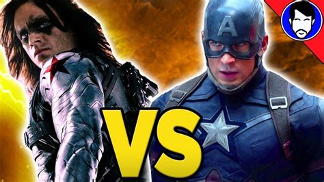 Captain America Vs The Winter Soldier Who Wins Youtube